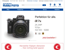 Tablet Screenshot of hobbyfoto-esslingen.de